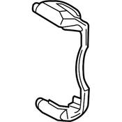 VW Disc Brake Caliper Bracket - Genuine VW 8V0615125B
