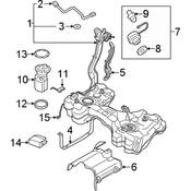 Audi VW Fuel Tank Sending Unit - Genuine Audi VW 8V0919673D