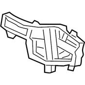 Volkswagen Exterior Door Handle Reinforcement - Genuine VW 17A837812E