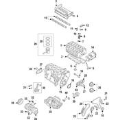 VW Intake Valve - Genuine VW 022109601AL