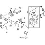 Audi VW EGR Tube - Genuine Audi VW 059131521K