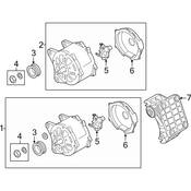 Audi VW Alternator Pulley - Genuine Audi VW 059903119H