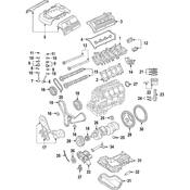 Audi VW Valve Spring Retainer - Genuine Audi VW 077109641H