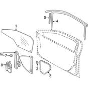 Volkswagen Window Channel - Genuine VW 561837432JVNH