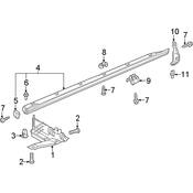 VW Rocker Panel Guard - Genuine VW 561854856A9B9