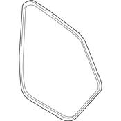 VW Door Seal - Genuine VW 561867913H
