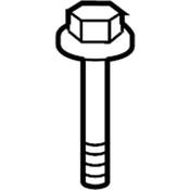 VW Engine Mount Bolt - Genuine VW WHT004342
