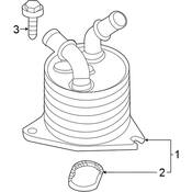 VW Automatic Transmission Oil Cooler Seal - Genuine VW WHT009338