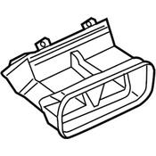Audi VW Instrument Panel Air Duct - Genuine Audi VW 4M0857042A