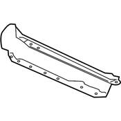 VW Exhaust Heat Shield - Genuine VW 5C6825671A