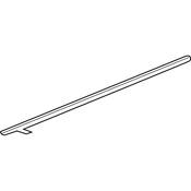 Volkswagen Door Window Belt Weather Strip - Genuine VW 5C68374795AP