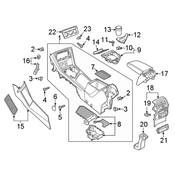 Volkswagen Auto Trans Shift Indicator - Genuine VW 5NN864263BIX2