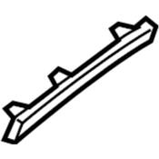 Volkswagen Instrument Panel Trim Panel - Genuine VW 17B85841582V