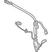 Volkswagen Door Latch Cable - Genuine VW 11A972296E