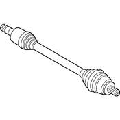 Audi VW CV Axle Assembly - Genuine Audi VW 3Q0407271BF