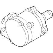 Audi Engine Auxiliary Water Pump (Q5) - Genuine VW Audi 8R0965567