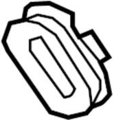 Audi VW A/C Evaporator Core Case Gasket - Genuine Audi VW 4M0820751