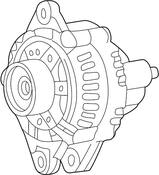 Audi VW Alternator - Genuine VW Audi 068903017NX