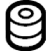 Volkswagen Fuel Tank Strap Grommet - Genuine VW 3Q0201840