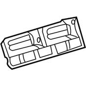 Volkswagen Instrument Panel Cover - Genuine VW 1J0819728F01C