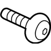 Audi VW Tail Light Screw - Genuine Audi VW N10717601