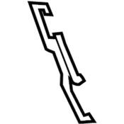 VW Disc Brake Pad Retaining Clip - Genuine VW 7D0615231A