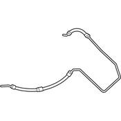 VW Power Steering Return Hose - Genuine VW 5C0422891L