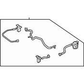 Audi VW Fuel Pressure Sensor - Genuine Audi VW 059906054L