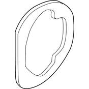 Volkswagen Tail Light Housing Seal - Genuine VW 3D0945191B