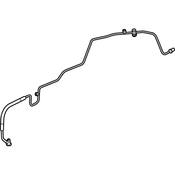 Volkswagen A/C Refrigerant Liquid Hose - Genuine VW 3QF816741C