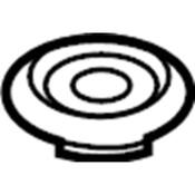Audi VW Battery Vent Tube Grommet - Genuine VW Audi 4M0915143