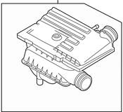 Audi VW Air Filter and Housing Assembly - Genuine Audi VW 04E129611H