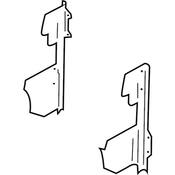 Volkswagen Radiator Support Air Deflector - Genuine VW 2GJ121285A