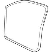 Volkswagen Door Seal - Genuine VW 7P0867365J
