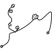Volkswagen Door Wiring Harness - Genuine VW 3CN971121CL