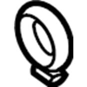 Audi VW CV Joint Boot Band - Genuine VW Audi N10614801