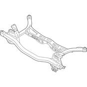 VW Suspension Subframe Assembly - Genuine VW 5Q0505315G