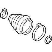 VW CV Joint Boot Kit - Genuine VW 5QM498203E