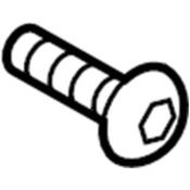 Audi VW Reflector Panel Screw - Genuine VW Audi N10644404