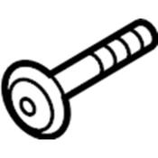 Audi VW Alternator Bracket Bolt - Genuine VW Audi N91104601