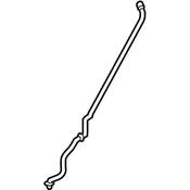 Volkswagen Sunroof Drain Hose - Genuine VW 7P6877201