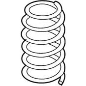 Audi VW Coil Spring - Genuine Audi VW 5Q0411105GA