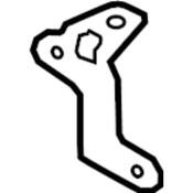 Audi VW Engine Coolant Reservoir Bracket - Genuine Audi VW 4M0121233CE