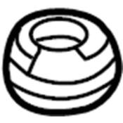 Audi VW Battery Vent Tube Grommet - Genuine Audi VW 111971911A