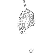 Volkswagen Auto Trans Shift Lever - Genuine VW 5K1713025FH