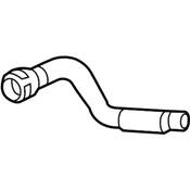 Audi VW Turbocharger Intercooler Hose - Genuine Audi VW 5Q0122101GJ