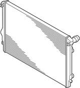 Audi VW Radiator Air Seal - Genuine Audi VW 5Q0121345C