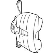 VW Disc Brake Caliper - Genuine VW 3C0615124
