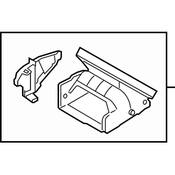 Volkswagen Instrument Panel Air Duct - Genuine VW 5C1819304