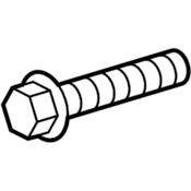 Volkswagen Engine Cylinder Head Bolt - Genuine VW 07Z103384